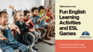 Fun English Learning Activities and ESL Games