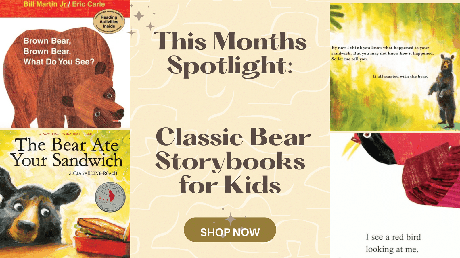 About This Months Spotlight Classic Bear Storybooks for Kids